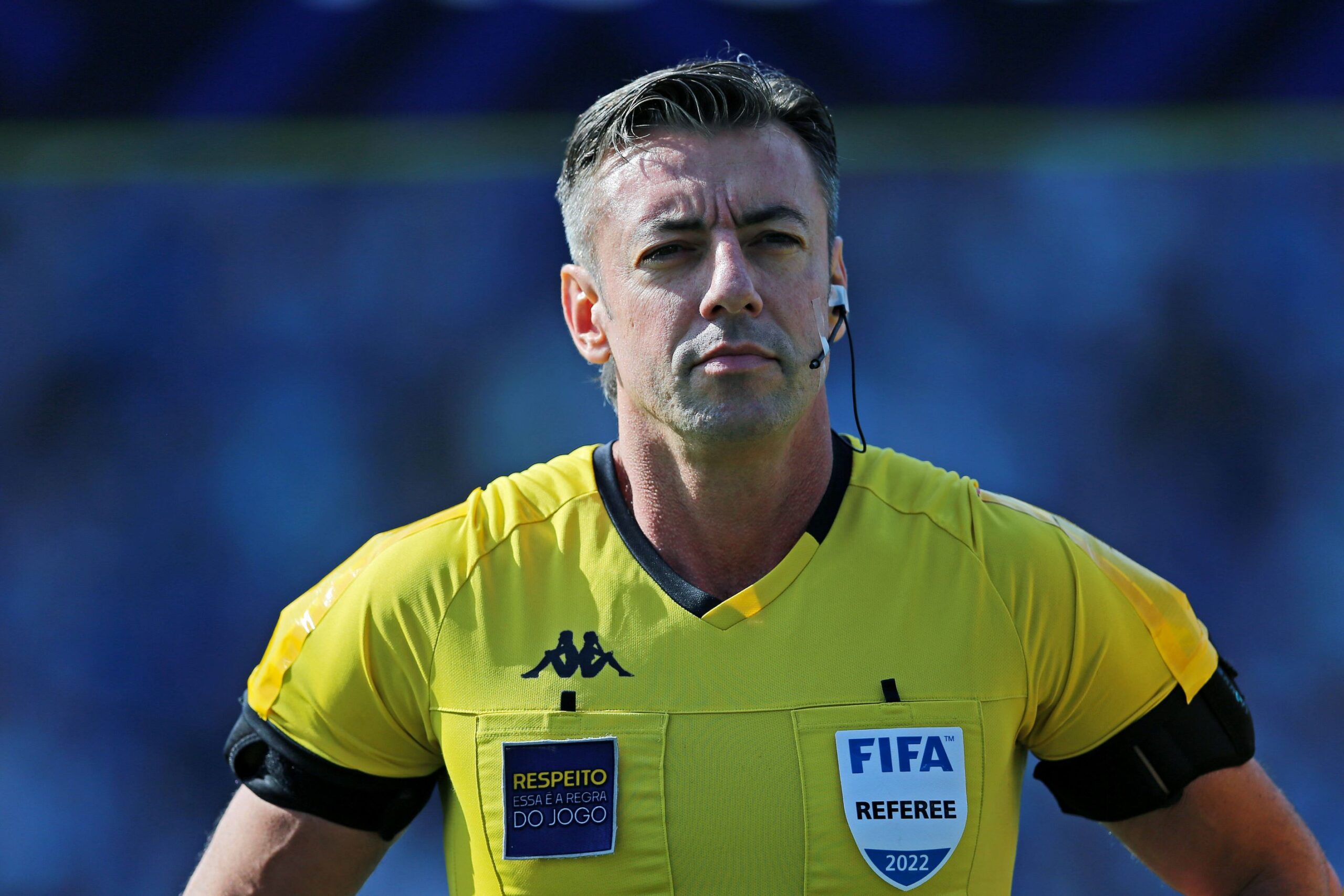 Estadio da Ressacada Referee Raphael Claus, moments before the match between Avai and Flamengo, for the 19th round of the Campeonato Brasileiro Serie A 2022, at Estadio da Ressacada this Sunday 24. 30761 (Heuler Andrey SPP) Copyright: xHeulerxAndreyx spp-en-HeAn-DE20220724_025