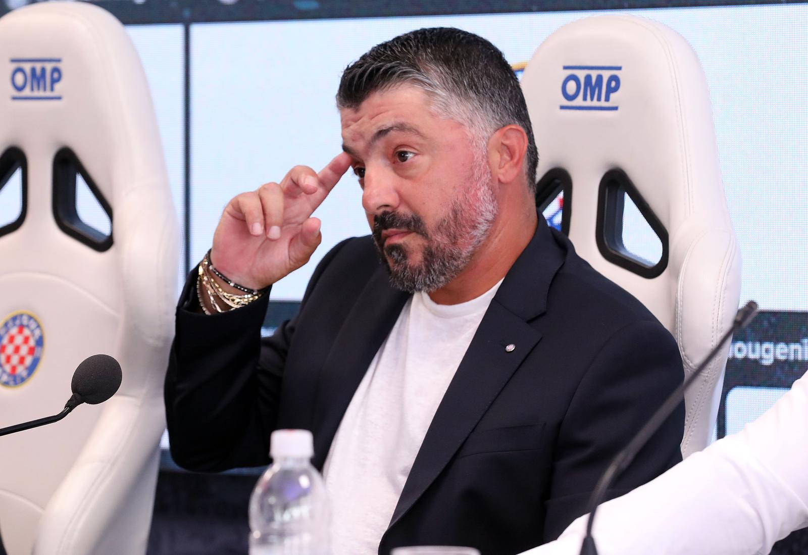 18.06.2024. Split - Sluzbeno predstavljen novi trener Hajduka Gennaro Gattuso  Photo: Ivo Cagalj/PIXSELL