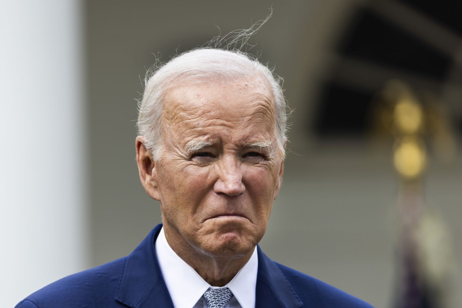 epa11490651 (FILE) - US President Joe Biden waits to speak during a gun violence prevention event in the Rose Garden of the White House in Washington, DC, USA, 22 September 2023 (reissued 21 July 2024). Joe Biden on 21 July announced he would not seek re-election in November 2024. “While it has been my intention to seek reelection, I believe it is in the best interest of my party and the country for me to stand down and to focus solely on fulfilling my duties as President for the remainder of my term”, Biden announced on his X (formerly Twitter) account.  EPA/JIM LO SCALZO