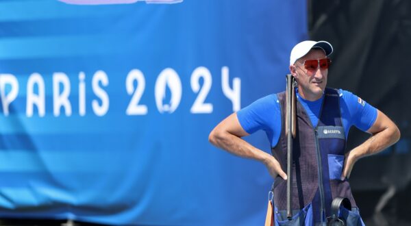 Chateauroux, 29.07.2024 - Hrvatski strijelac Giovanni Cernogoraz tijekom natjecanja u trapu na Olimpijskim igrama Pariz 2024.
foto HINA/ Damir SENČAR/ ds