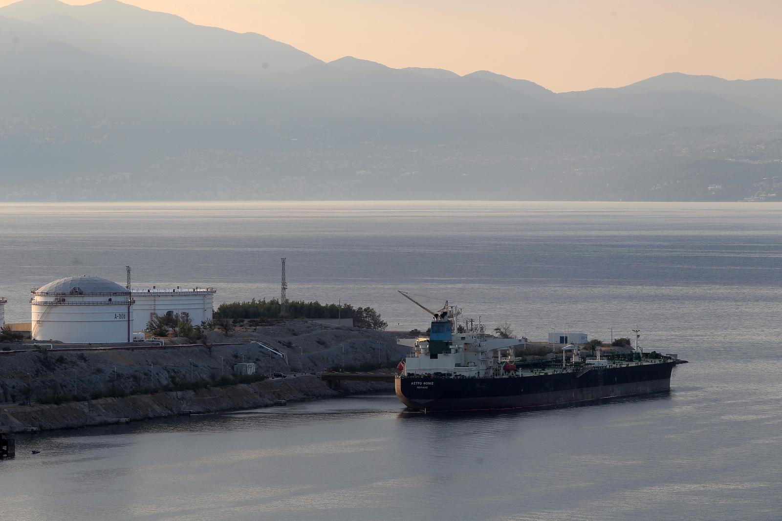 Terminal Janafa u Omišlju. 
Photo: Boris Scitar/Vecernji list/PIXSELL