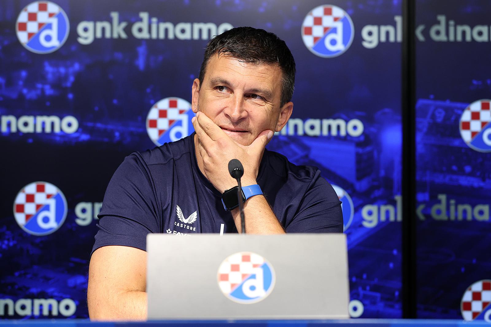 01.07.2024., stadion Maksimir, Zagreb - Konferencija za medije GNK Dinamo povodom okupljanja momcadi uoci nove sezone. Trener GNK Dinamo Sergej Jakirovic i Marko Bosnir.  Photo: Goran Stanzl/PIXSELL