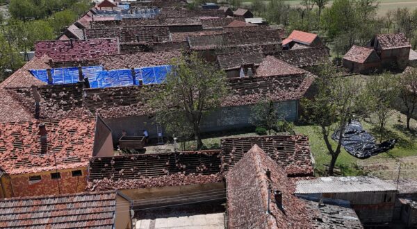 03.07.2024., Bosnjaci - Veliko nevrijeme napravilo velike stete u mjestu Bosnjaci kod Zupanje. Photo: Davor Javorovic/PIXSELL