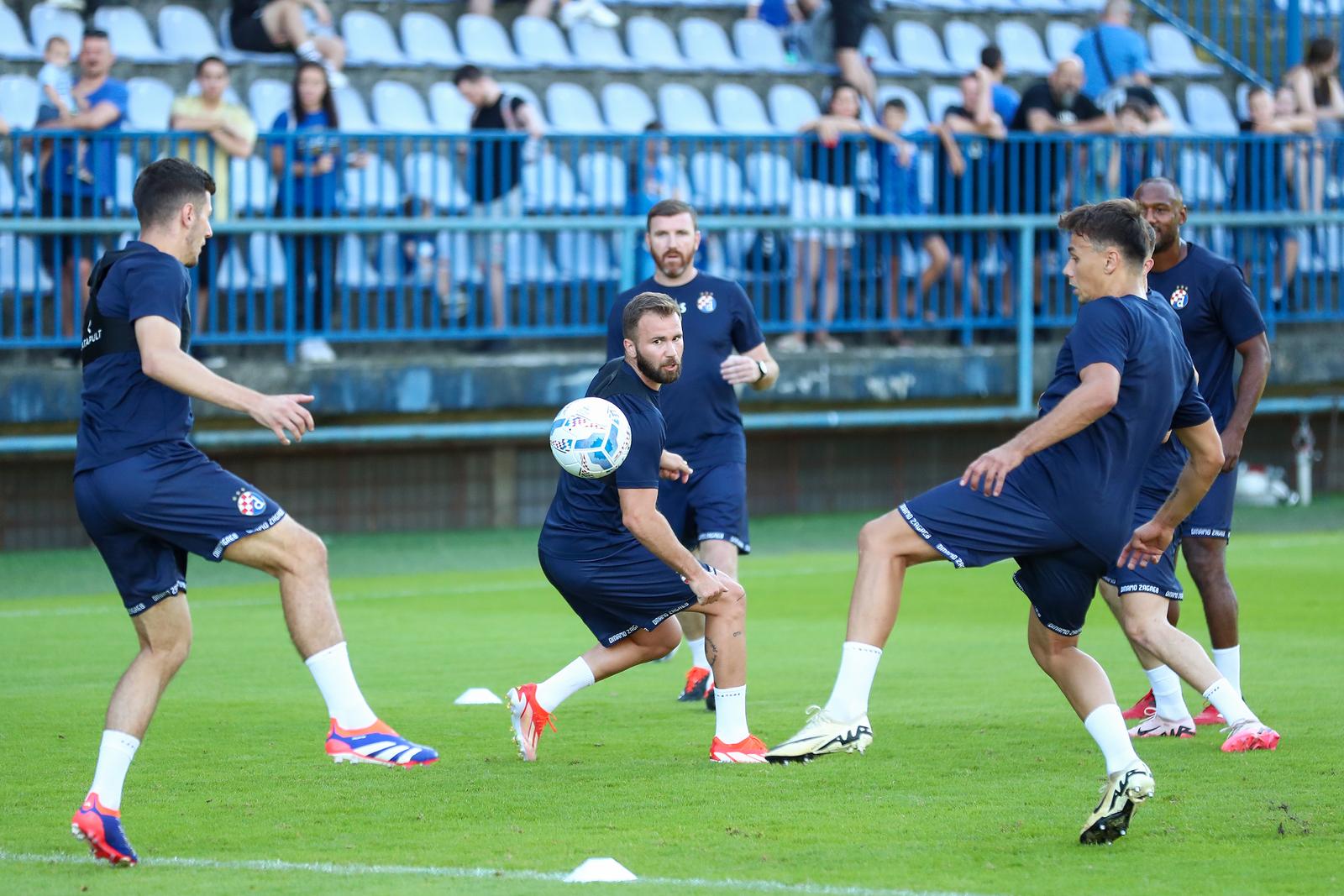 05.07.2024.,  Zagreb - GNK Dinamo odradio trening na terenu Hitrec pred novinarima i navijacima. Photo: Matija Habljak/PIXSELL