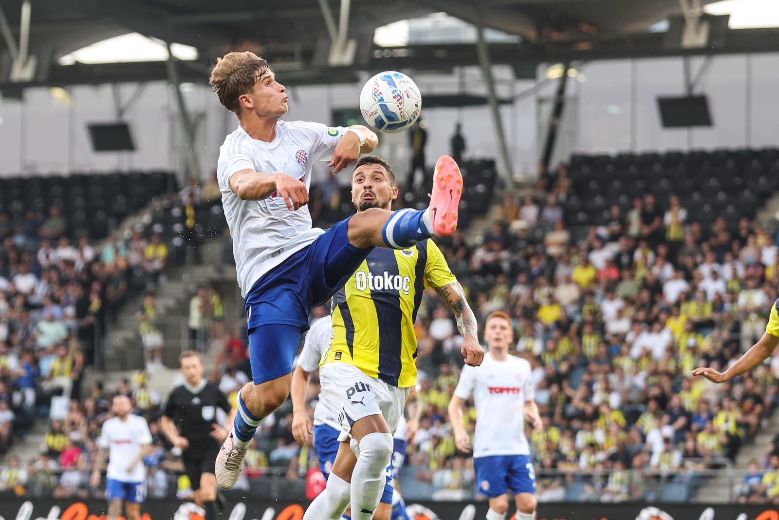 10.07.2024., Merkur Arena, Graz, Austrija - Prijateljska nogometna utakmica HNK Hajduk - Fenerbahce. Rokas Pukstas Photo: Luka stanzl/PIXSELL