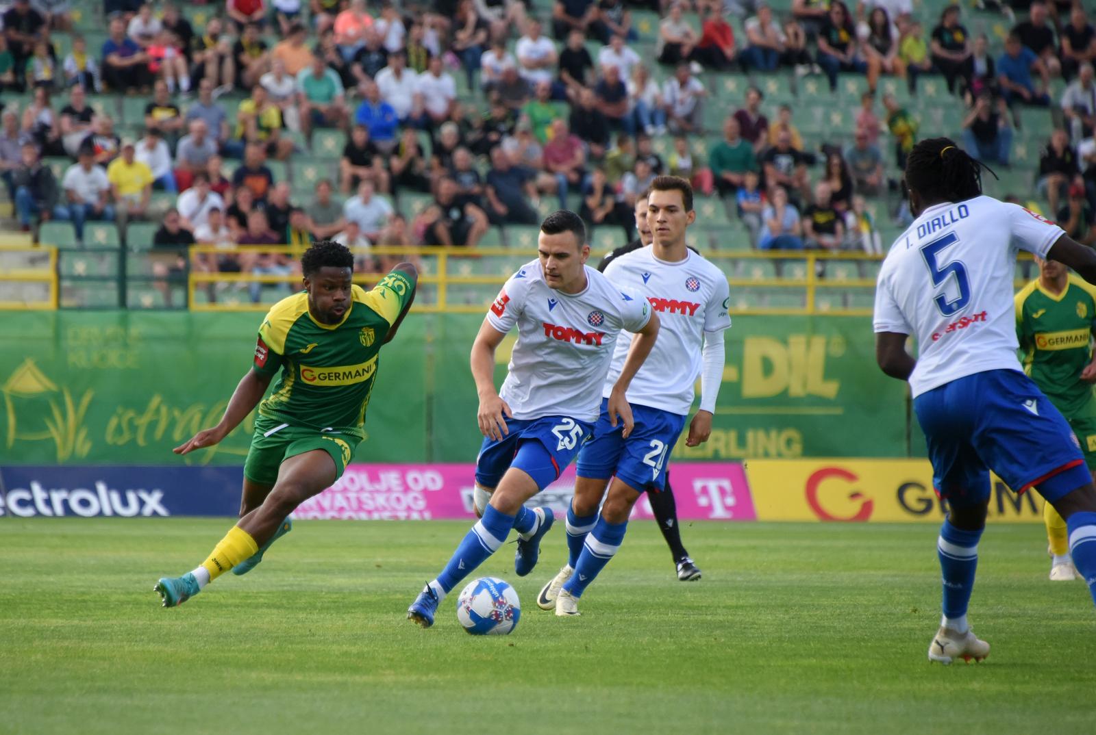 13.05.2024., stadion Aldo Drosina, Pula - SuperSport HNL, 34. kolo, NK Istra 1961 - HNK Hajduk. Photo: Sasa Miljevic / PIXSELL/PIXSELL