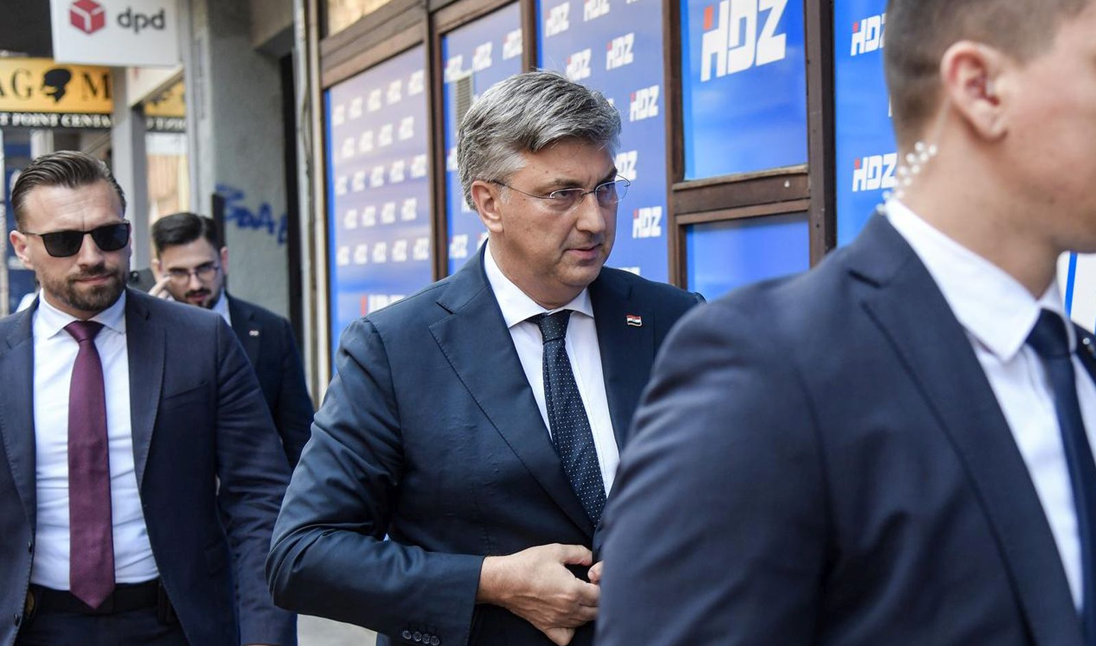 15.07.2024., Zagreb - Andrej Plenkovic dolazi na sjednicu Predsjednistva HDZ-a u prostorije Gradskog odbora HDZ-a u Gundulicevoj ulici. Photo: Josip Regovic/PIXSELL