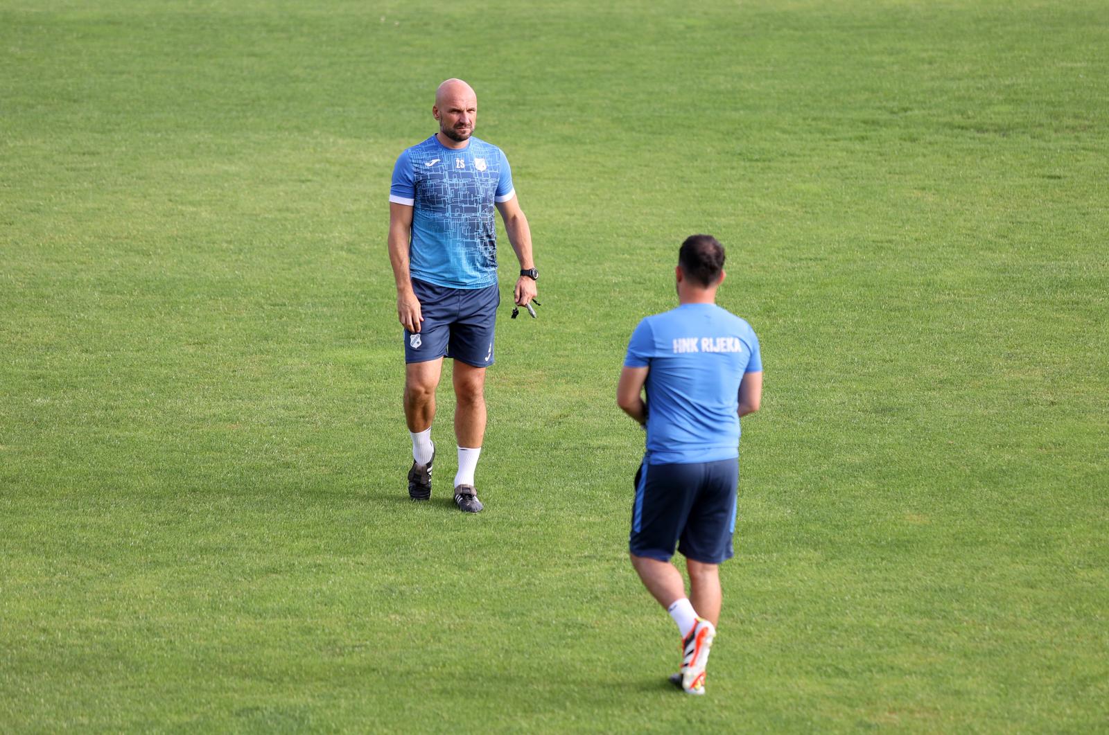 20.06.2024., Rijeka - Prvi trening nogoemtasa Rijeke na prirpemama za nadolazecu sezonu. trener Rijeke Zeljko Sopic Photo: Nel Pavletic/PIXSELL