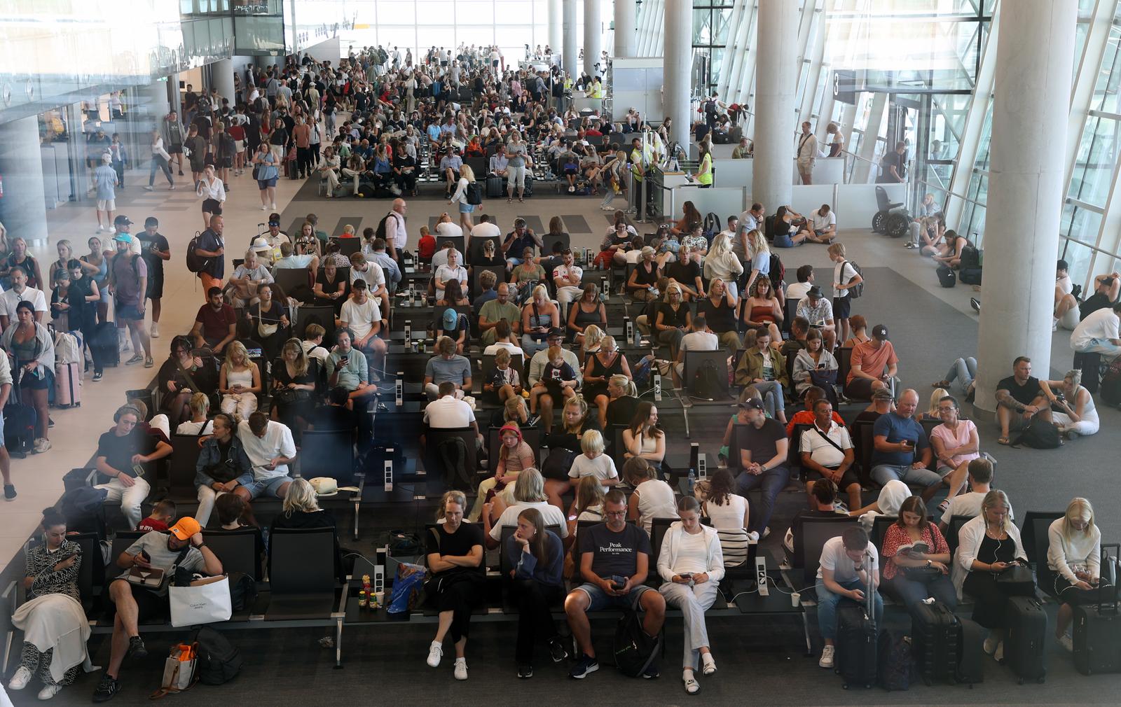 22.07.2023., Kastela - Zracna luka Split danas broji ukupno s polascima i dolascima 215 letova sa 55000 putnika koji ce proci kroz zracnu luku. Photo: Ivana Ivanovic/PIXSELL