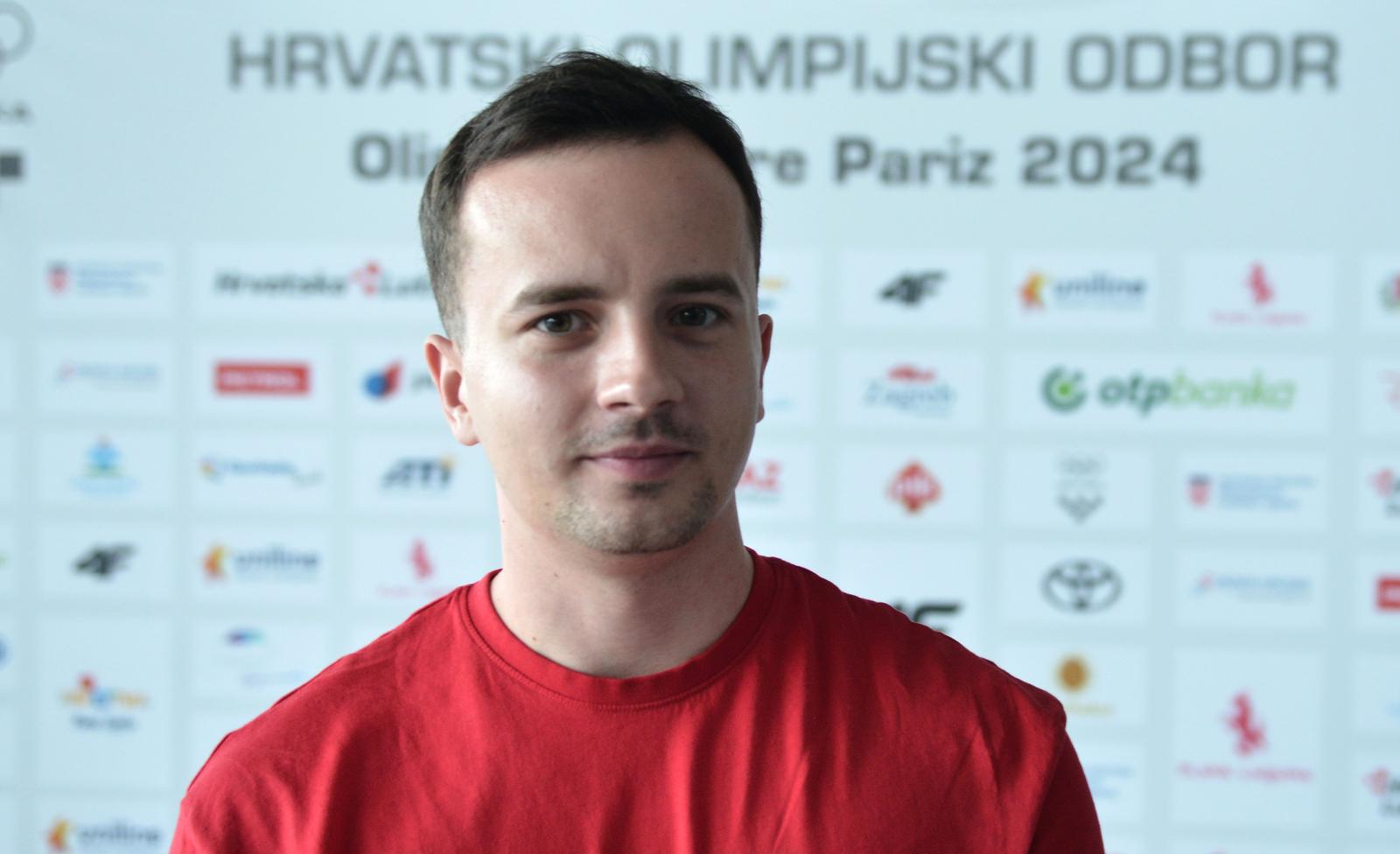 22.07.2024., Zagreb - Medjunarodna zracna luka "dr. Franjo Tudjman". Odlazak hrvatskih predstavnika u streljastvu na Olimpijske igre u Pariz. Miran Maricic, hrvatski olimpijac. Photo: Josip Mikacic/PIXSELL