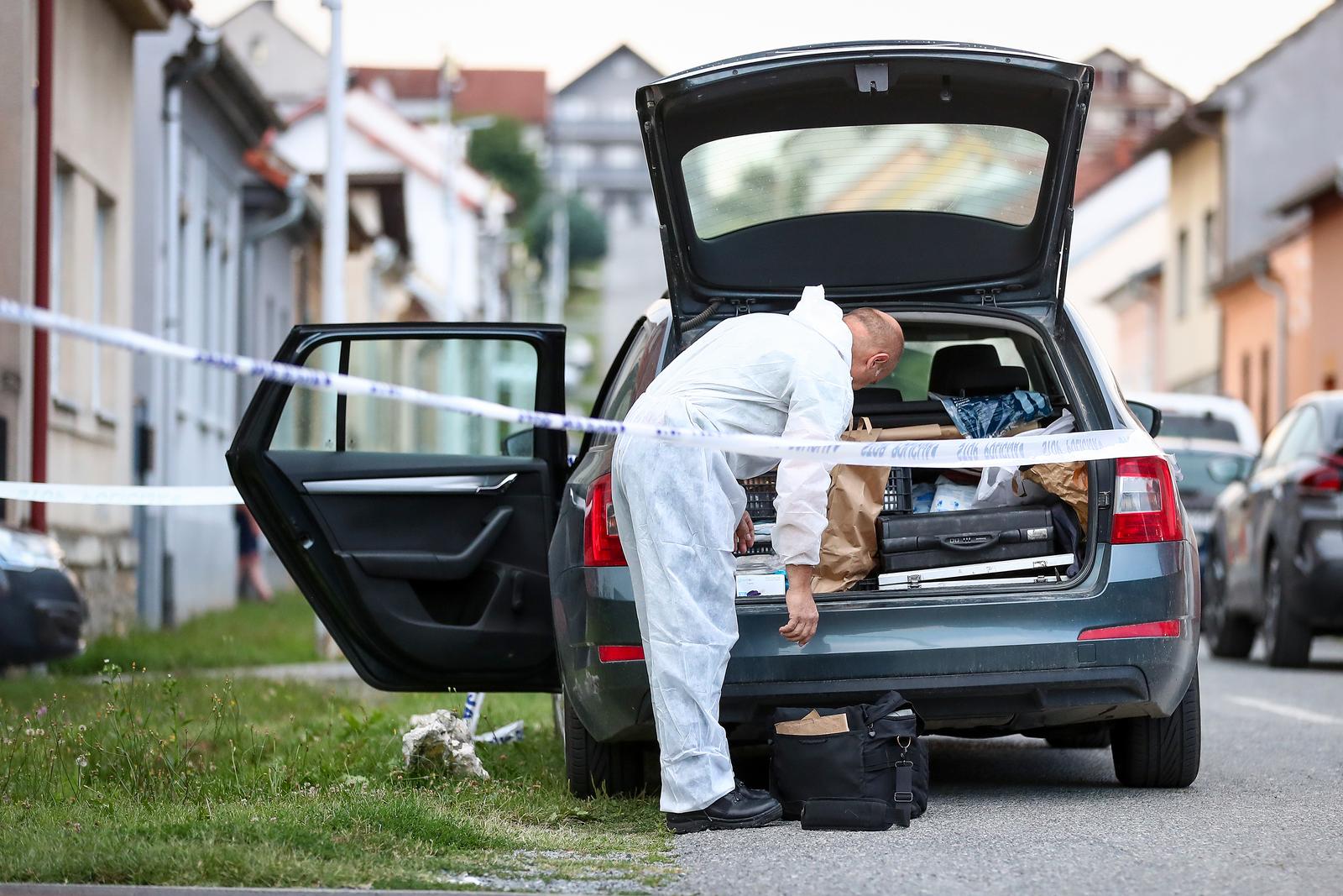 22.07.2024.,  Daruvar - U Domu za starije i nemocne osobe u Mazuranicevoj ulici muskarac je poceo pucati po ljudima te je petero osoba smrtno stradalo, zavrsen je ocevid. Photo: Matija Habljak/PIXSELL