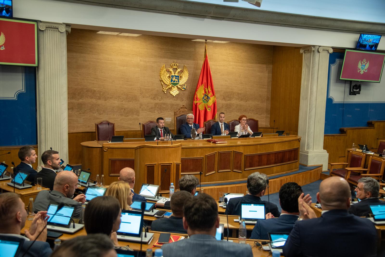 23, July, 2024, Podgorica - At the proposal of Prime Minister Milojko Spajic, the deputies voted to change the composition of the 44th Government of Montenegro. Photo: R.R./ATAImages

23, jul, 2024, Podgorica - Na predlog premijera Milojka Spajica, poslanici su izglasali promjene sastava 44. Vlade Crne Gore. Photo: R.R./ATAImages Photo: R.R./ATA Images/PIXSELL