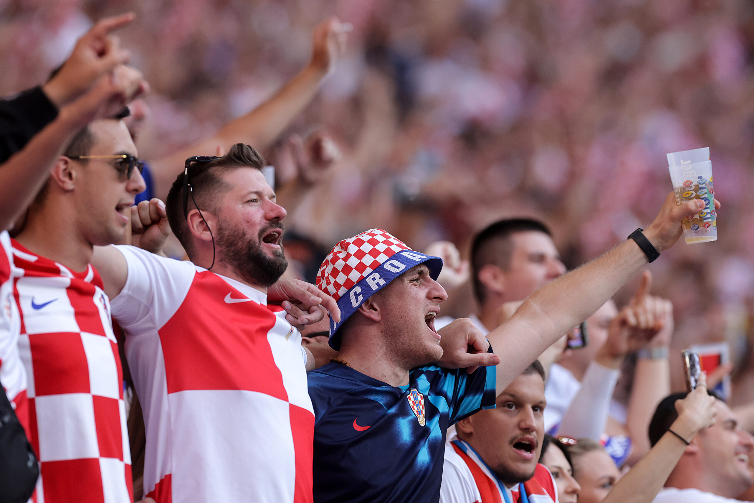 24.06.2024., stadion Leipzig, Leipzig, Njemacka - Europsko prvenstvo 2024., skupina B, 3. kolo, Hrvatska - Italija.  Photo: Luka stanzl/PIXSELL