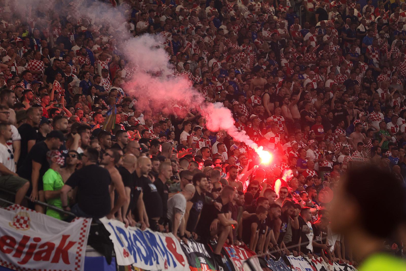 24.06.2024., stadion Leipzig, Leipzig, Njemacka - Europsko prvenstvo 2024., skupina B, 3. kolo, Hrvatska - Italija.  Photo: Luka stanzl/PIXSELL