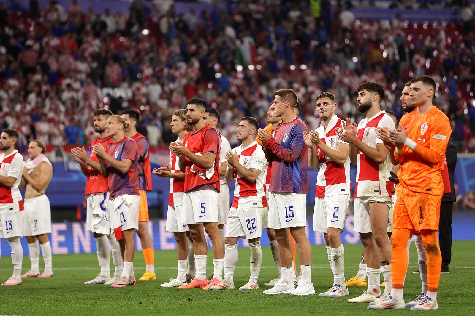 24.06.2024., stadion Leipzig, Leipzig, Njemacka - Europsko prvenstvo 2024., skupina B, 3. kolo, Hrvatska - Italija. Photo: Luka stanzl/PIXSELL