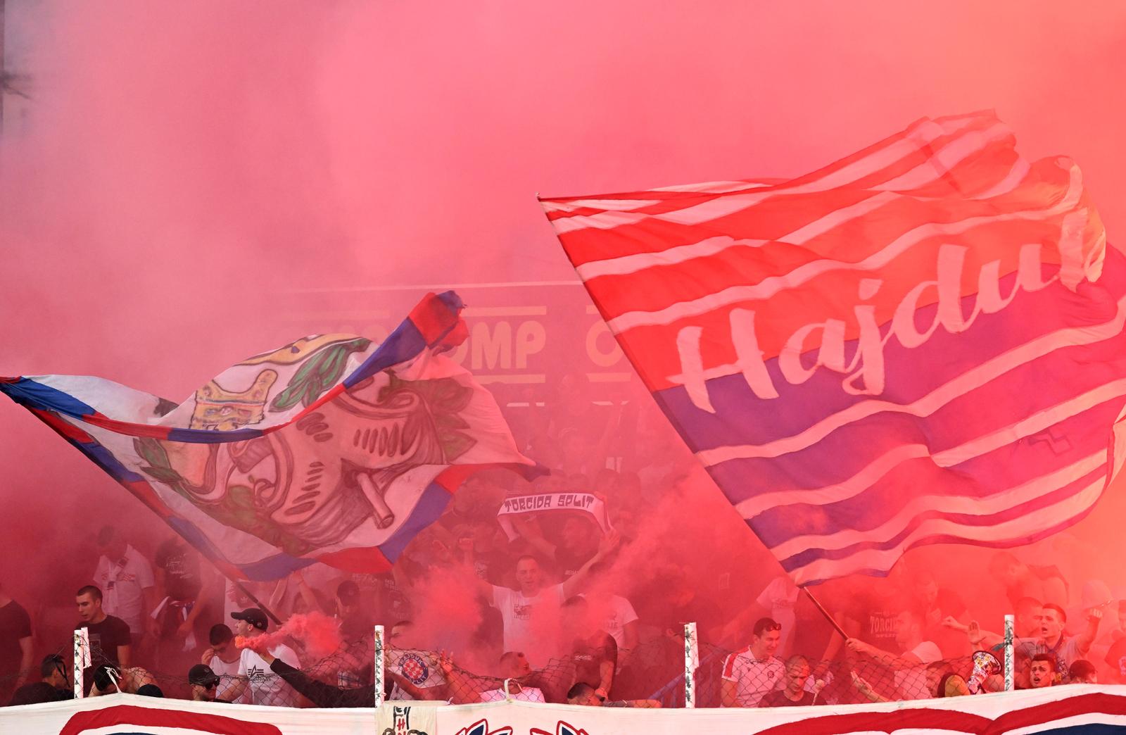 25.05.2024., stadion u Kranjcevicevoj ulici, Zagreb - SuperSport HNL, 36. kolo, NK Lokomotiva - HNK Hajduk. 

 Photo: Marko Lukunic/PIXSELL