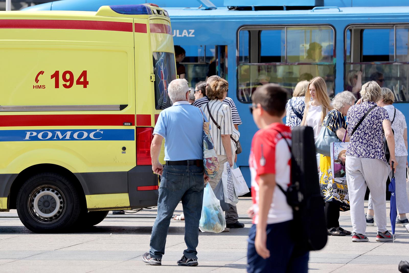 28.06.2024., Zagreb - S povratkom vrucina ekipe Hitne pomoci ceka povecani broj intervencija, posebno za starije osobe. Photo: Patrik Macek/PIXSELL