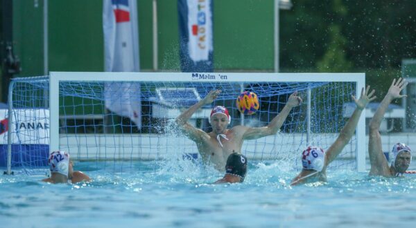 30.06.2024., Vanjski bazeni Mladost, Zagreb - Prijateljska vaterpolo utakmica Hrvatska - Madjarska Photo: Luka Batelic/PIXSELL