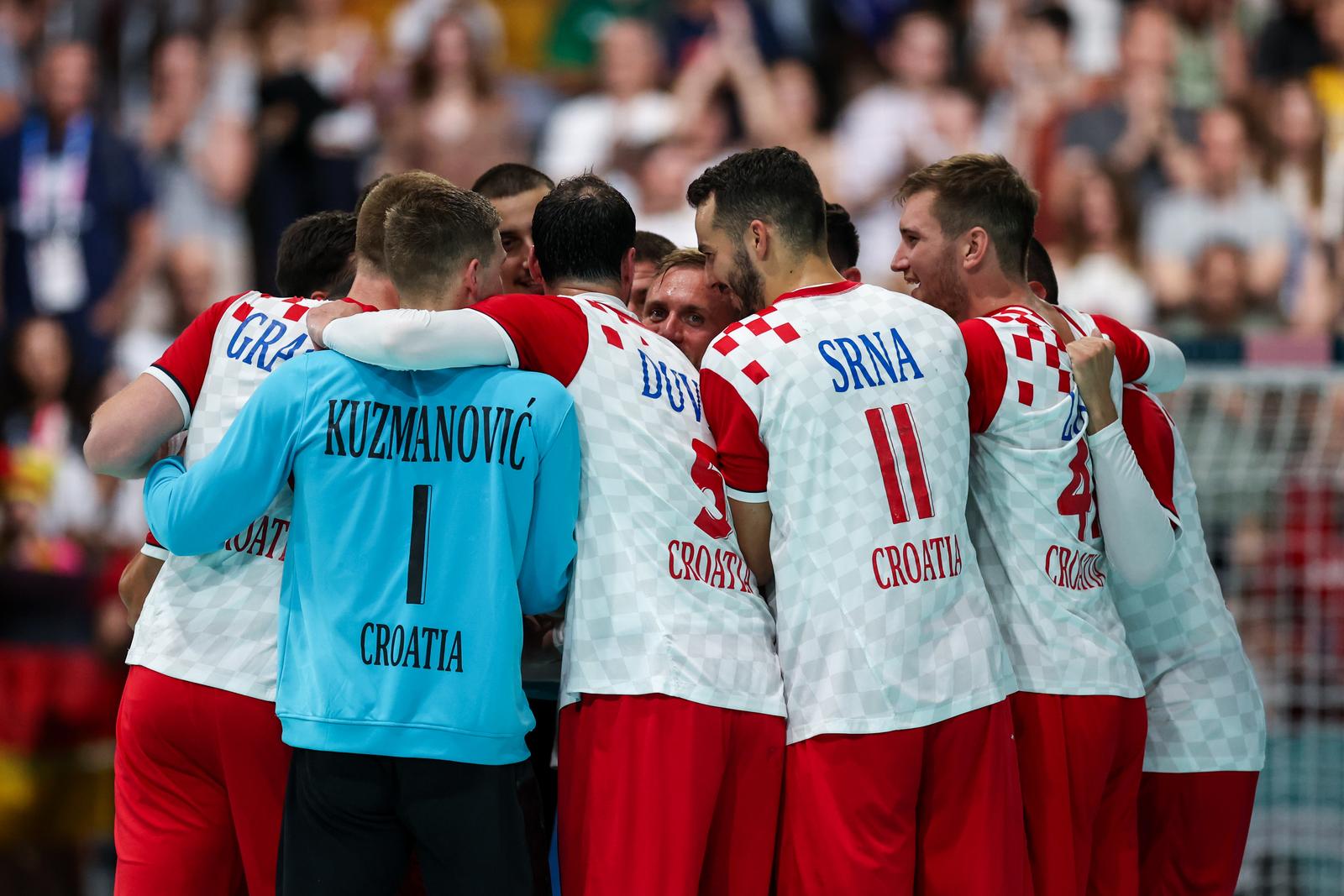 31.07.2024., Pariz, Francuska - XXXIII. Olimpijske igre Pariz 2024. Rukomet, Grupna faza natjecanje, skupina A, 3. kolo, Hrvatska - Njemacka. Photo: Igor Kralj/PIXSELL