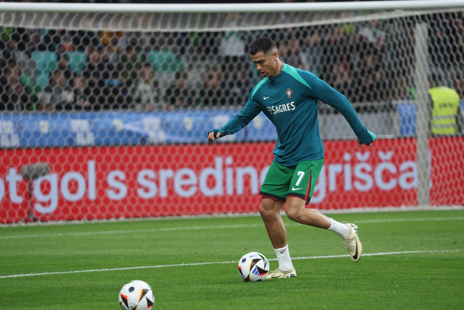 26.03.2024., Ljubljana, Slovenija - Prijateljski nogometni susret Slovenije i Portugala. Cristiano Ronaldo. Photo: Borut Zivulovic/PIXSELL/F.A. BOBO