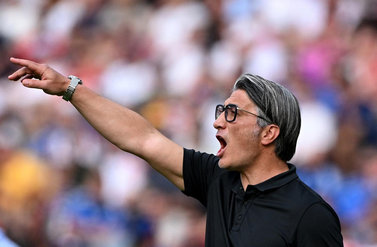 Soccer Football - Euro 2024 - Round of 16 - Switzerland v Italy - Berlin Olympiastadion, Berlin, Germany - June 29, 2024  Switzerland coach Murat Yakin reacts REUTERS/Annegret Hilse Photo: Annegret Hilse/REUTERS