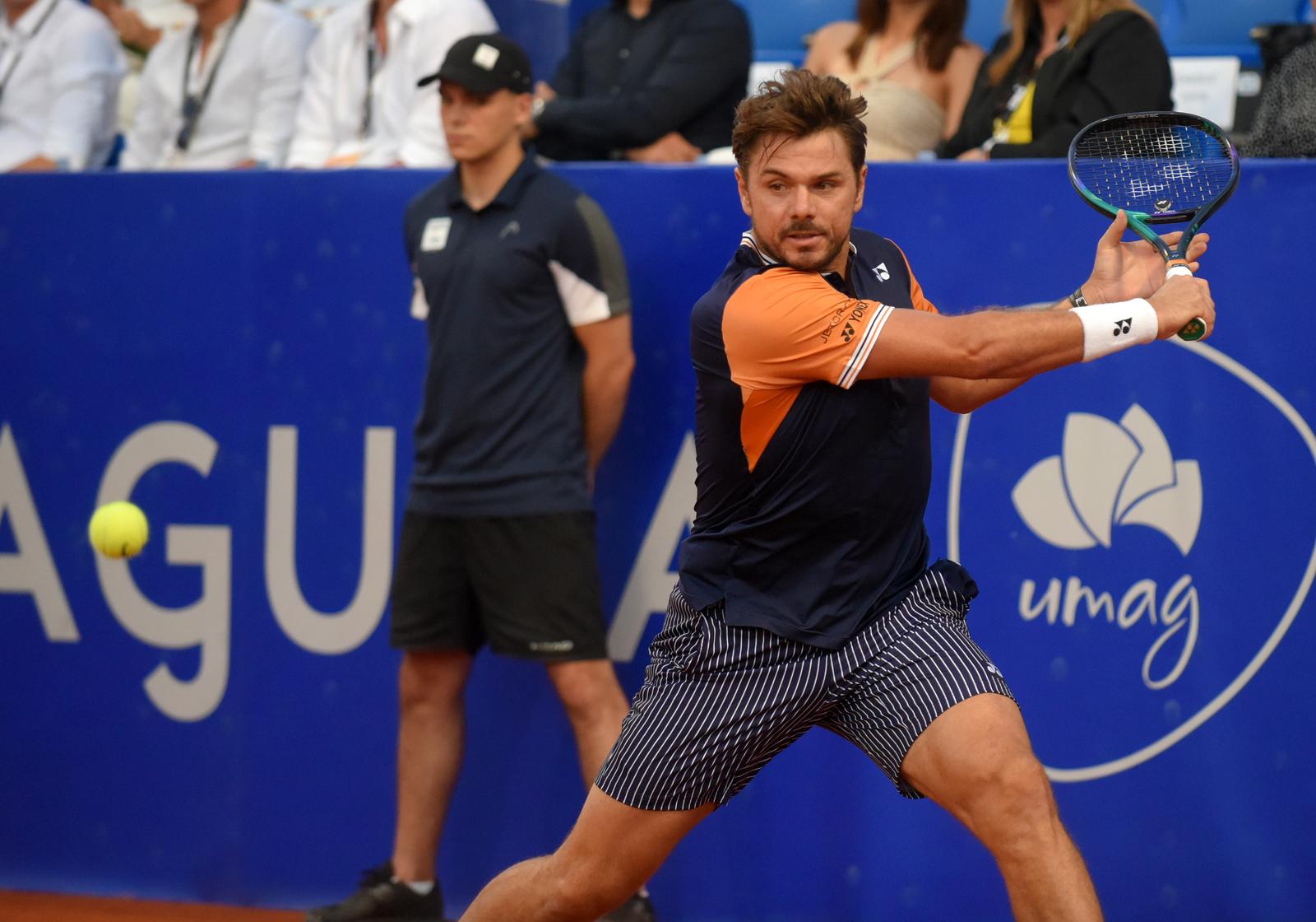 30.07.2023., Umag - Plava laguna Croatia Open umag, finale, Alexei Popyrin - Stan Wawrinka. Photo: Sasa Miljevic/PIXSELL