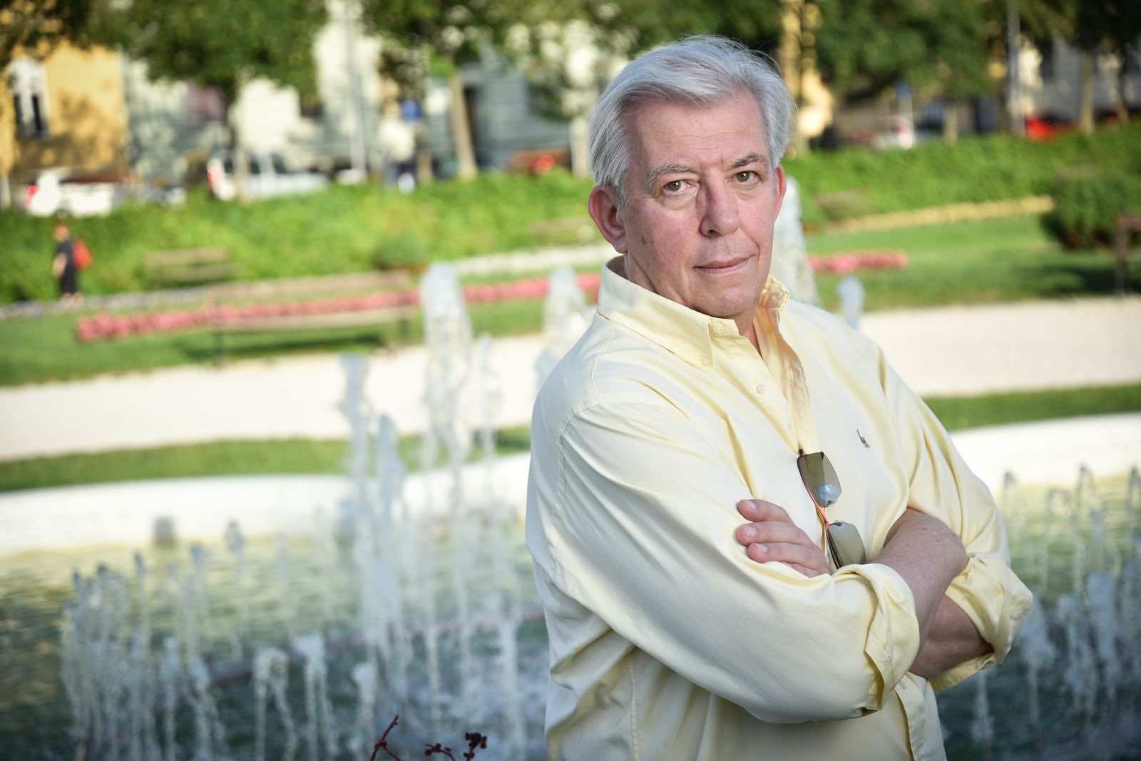 04.06.2022., Zagreb - Zeljko Zutelija, novinar, pisac i kolumnist.
Photo Sasa ZinajaNFoto