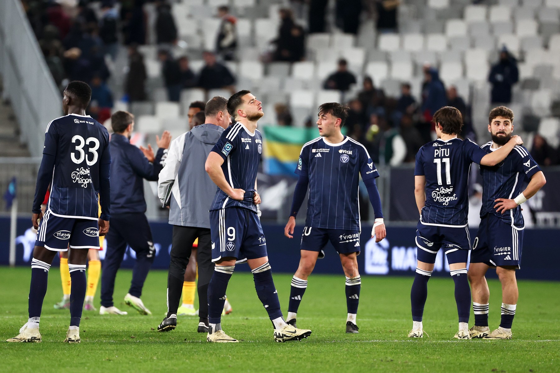 09 Zan VIPOTNIK (fcgb) during the Ligue 2 BKT match between Bordeaux and Rouen at Stade Matmut Atlantique on March 9, 2024 in Bordeaux, France.,Image: 855375101, License: Rights-managed, Restrictions: *** World Rights Except Belgium and France *** BELOUT FRAOUT, Model Release: no, Credit line: Icon Sport / ddp USA / Profimedia