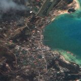 This handout satellite picture courtesy of Maxar Technologies shows an overview of Clifton harbor in Union island, Saint Vincent and the Grenadines on July 2, 2024 in the aftermath of Hurricane Beryl. Hurricane Beryl weakened slightly to a category 4 storm as it churned towards Jamaica July 2, 2024, after killing at least five people and causing widespread destruction across the southeastern Caribbean.,Image: 886806320, License: Rights-managed, Restrictions: RESTRICTED TO EDITORIAL USE - MANDATORY CREDIT 