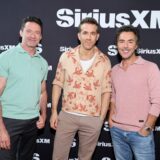 NEW YORK, NEW YORK - JULY 19: (L-R) Hugh Jackman, Ryan Reynolds and Shawn Levy attend SiriusXM's Town Hall With 'Deadpool & Wolverine' Cast and Director on July 19, 2024 in New York City.   Cindy Ord,Image: 890938409, License: Rights-managed, Restrictions: , Model Release: no, Credit line: Cindy Ord / Getty images / Profimedia
