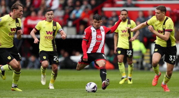 Sheffield United v Burnley Premier League Gustavo Hamer of Sheffield United