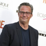 FILE - In this April 28, 2015, file photo, Matthew Perry arrives at the LA Premiere of 