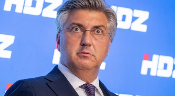 27.08.2024., Zagreb - Premijer Andrej Plenkovic dao je izjavu za medije nakon sjednice sireg Predsjednistva stranke. Photo: Neva Zganec/PIXSELL