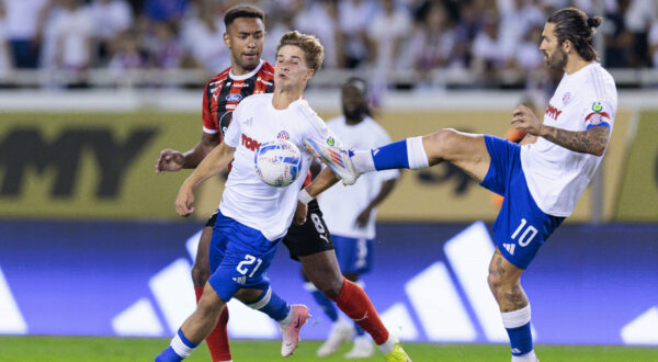 Split, 25.07.2024. - Utakmica drugog pretkola Konferencijske lige: HNK Hajduk Split - HB Torshavn.
foto HINA/ Miroslav LELAS/ lm