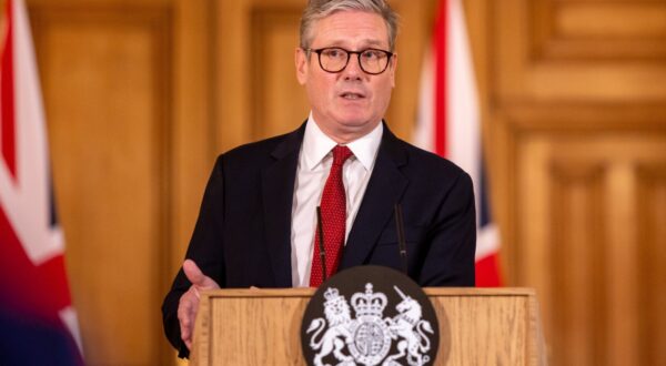 epa11516286 British Prime Minister Keir Starmer speaks during a news conference at Downing Street in London, Britain, 01 August 2024. Starmer warned social media companies that crimes were taking place 'on your premises' after violent disorder across Britain by far-right demonstrators this week appeared to be sparked by online misinformation.  EPA/BETTY LAURA ZAPATA / POOL