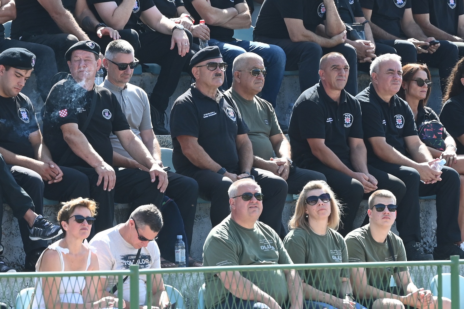 Knin, 05.08.2024 - Sredinja proslava Dana pobjede i domovinske zahvalnosti i Dana hrvatskih branitelja te 29. obljetnice vojno-redarstvene operacije Oluja ina stadionu NK Dinara u Kninu.foto HINA/ Mario STRMOTIÆ/ ik