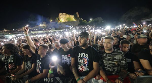 06.08.2024., Imotski - Koncert "Imotski ne zaboravi" na kojem nastupaju Bulic, Zecic i Thompson. Photo: Zvonimir Barisin/PIXSELL