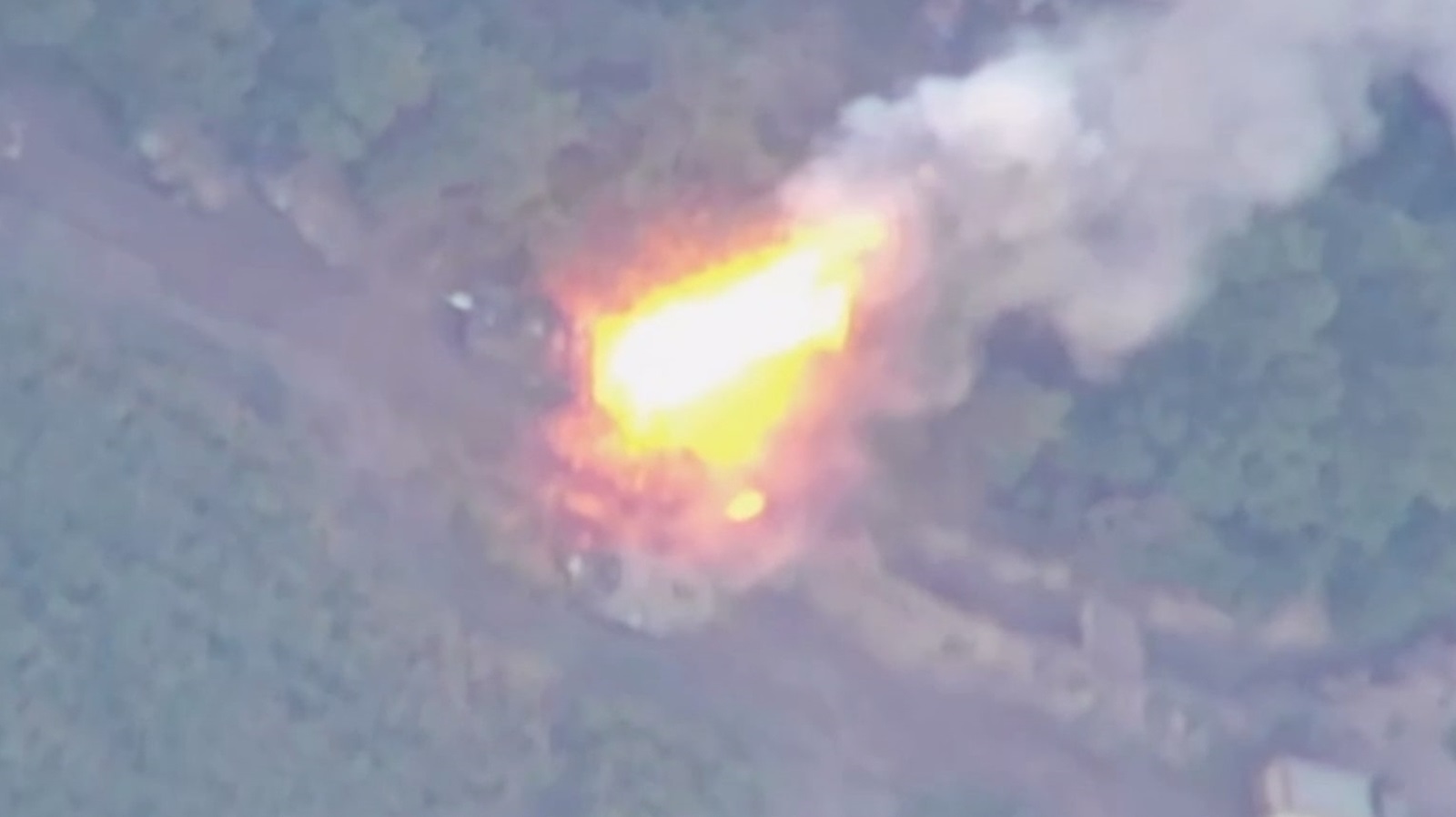 KURSK REGION, RUSSIA - AUGUST 15: (----EDITORIAL USE ONLY - MANDATORY CREDIT - ' RUSSIAN MINISTRY OF DEFENSE / HANDOUT' - NO MARKETING NO ADVERTISING CAMPAIGNS - DISTRIBUTED AS A SERVICE TO CLIENTS----) A screen grab captured from a video shows the discovered Ukrainian Armed Forces armored vehicles, hit by Russian Lancet loitering munition in the border areas of the Kursk region on August 15, 2024. Russian Ministry of Defense / Anadolu/ABACAPRESS.COM,Image: 898946956, License: Rights-managed, Restrictions: ***
HANDOUT image or SOCIAL MEDIA IMAGE or FILMSTILL for EDITORIAL USE ONLY! * Please note: Fees charged by Profimedia are for the Profimedia's services only, and do not, nor are they intended to, convey to the user any ownership of Copyright or License in the material. Profimedia does not claim any ownership including but not limited to Copyright or License in the attached material. By publishing this material you (the user) expressly agree to indemnify and to hold Profimedia and its directors, shareholders and employees harmless from any loss, claims, damages, demands, expenses (including legal fees), or any causes of action or allegation against Profimedia arising out of or connected in any way with publication of the material. Profimedia does not claim any copyright or license in the attached materials. Any downloading fees charged by Profimedia are for Profimedia's services only. * Handling Fee Only 
***, Model Release: no, Credit line: AA/ABACA / Abaca Press / Profimedia