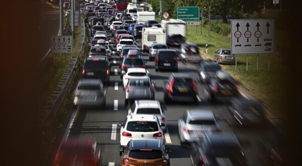 18.08.2024., Zagreb - Kilometarske guzve na prometnicama prema morskim destinacijama stvaraju se ispred NP Lucko.
 Photo: Davor Puklavec/PIXSELL