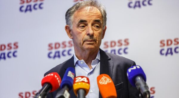 1.8.2024. Zagreb: Milorad Pupovac odrzao konferenciju za medije u vezi ekoloske devastacije Vrela rijeke Une Photo: Mia Slafhauzer/PIXSELL