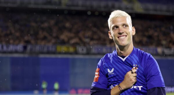 02.08.2024., stadion Maksimir, Zagreb - SuperSport HNL, 01. kolo, GNK Dinamo - NK Istra 1961. Dani Olmo Photo: Goran Stanzl/PIXSELL