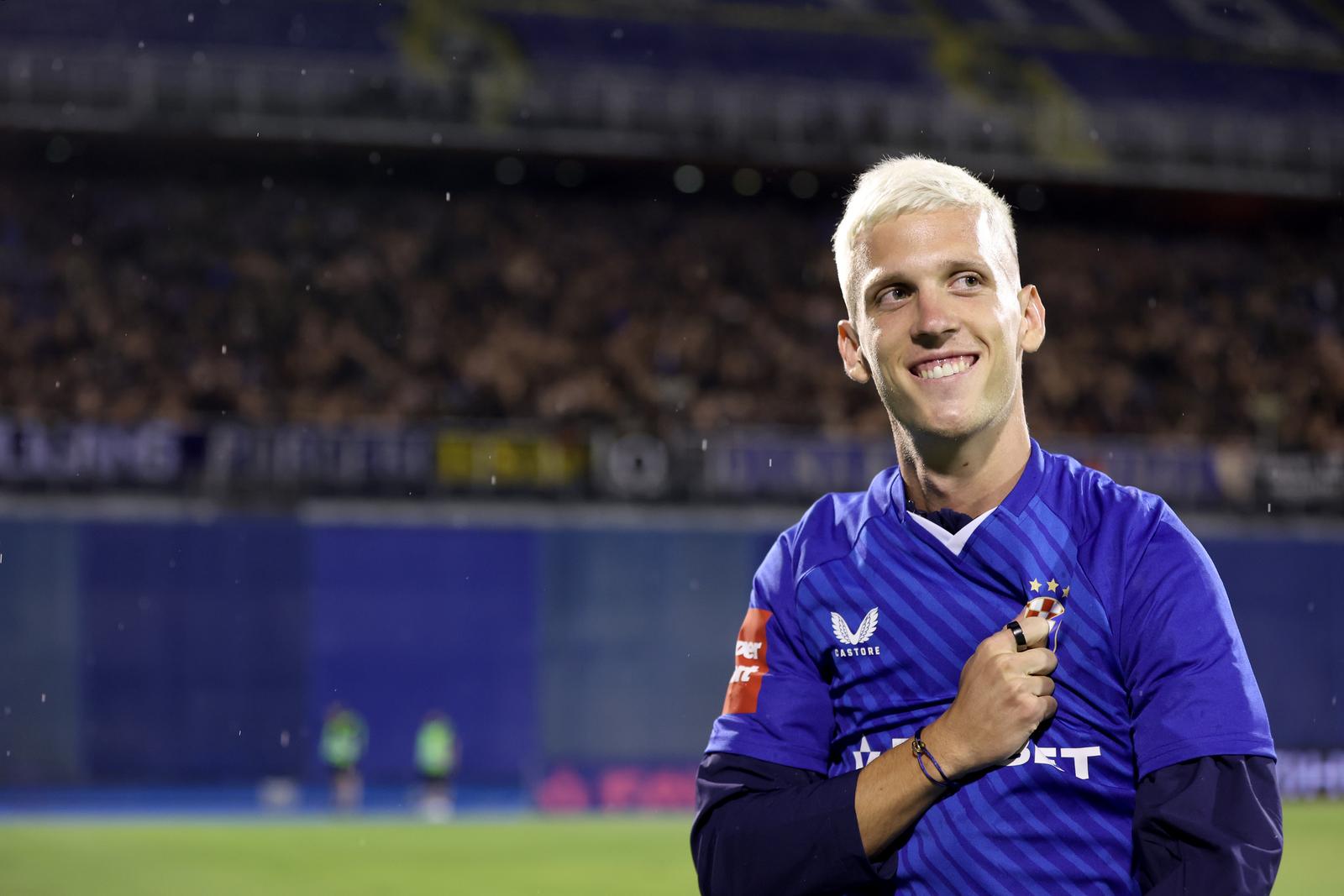 02.08.2024., stadion Maksimir, Zagreb - SuperSport HNL, 01. kolo, GNK Dinamo - NK Istra 1961. Dani Olmo Photo: Goran Stanzl/PIXSELL