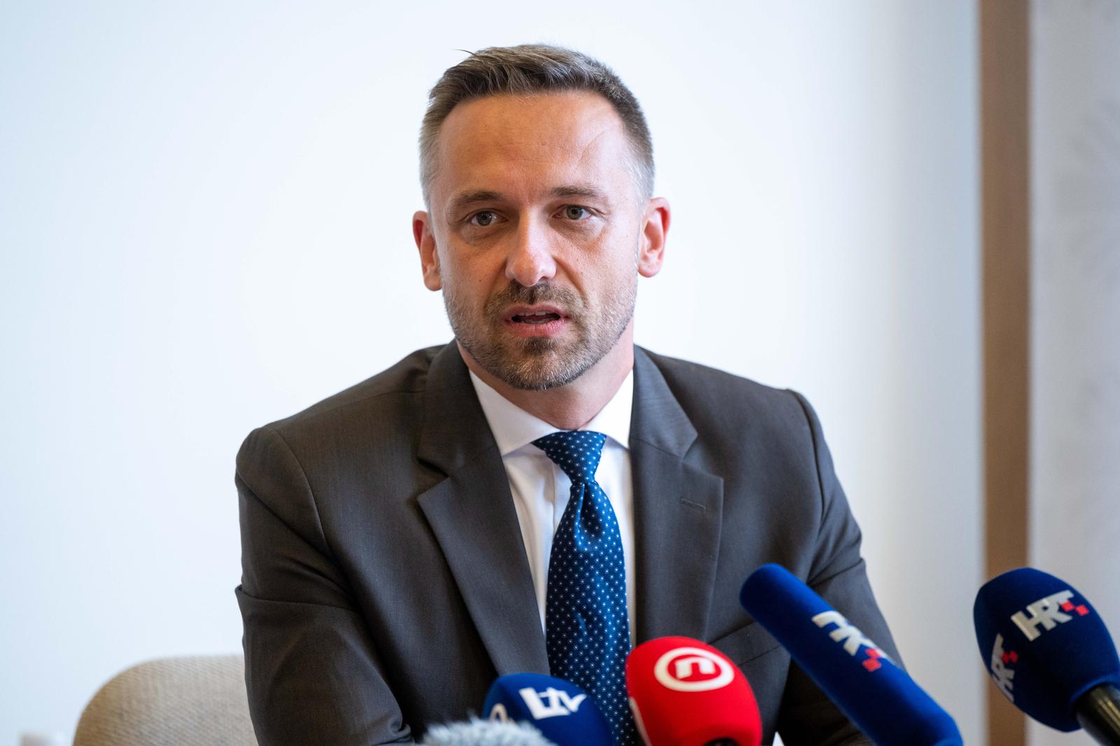 03.07.2024., Zagreb - Forum o partnerstvu nacionalnih Caritasa na kojem je prisustvovao ministar rada, mirovinskog sustava, obitelji i socijalne politike Marin Piletic. Photo: Neva Zganec/PIXSELL