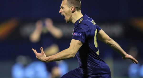 18.03.2021. Zagreb, stadion Maksimir - Uzvratna utakmica osmine finala Europske nogometne lige: GNK Dinamo Zagreb -  Tottenham Hotspur .Mislav Orsicr"nPhoto: Goran Stanzl/PIXSELL Photo: Goran Stanzl/PIXSELL