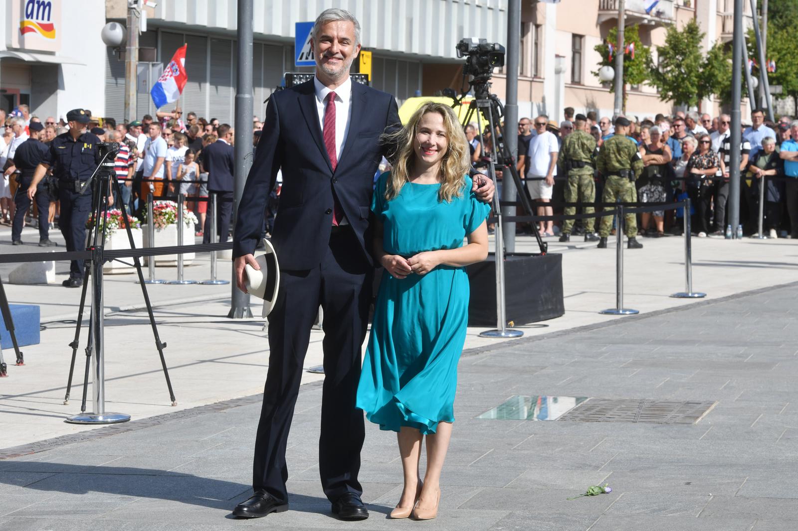 05.08.2024., Knin - Proslava obiljezavanja Dana pobjede i domovinske zahvalnosti, Dana hrvatskih branitelja i 29. obljetnice vojno redarstvene operacije Oluja. Marko Skejo. Photo: Hrvoje Jelavic/PIXSELL