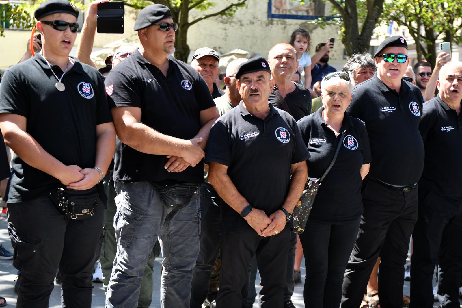 05.08.2024., Knin - Proslava obiljezavanja Dana pobjede i domovinske zahvalnosti, Dana hrvatskih branitelja i 29. obljetnice vojno redarstvene operacije Oluja. Marko Skejo. Photo: Hrvoje Jelavic/PIXSELL