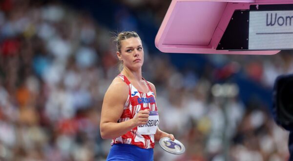 05.08.2024., Pariz, Francuska - XXXIII. Olimpijske igre Pariz 2024. Stade de France. Atletika, finale, disk, zene, Sandra Elkasevic. Photo: Igor Kralj/PIXSELL