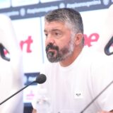 07.08.2024., Split - Konferencija za medije HNK-a Hajduk uoci prve utakmice 3. pretkola kvalifikacija za UEFA Konferencijsku ligu protiv MFK Ruzomberoka. trener Hajduka Gennaro Gattuso Photo: Ivo Cagalj/PIXSELL