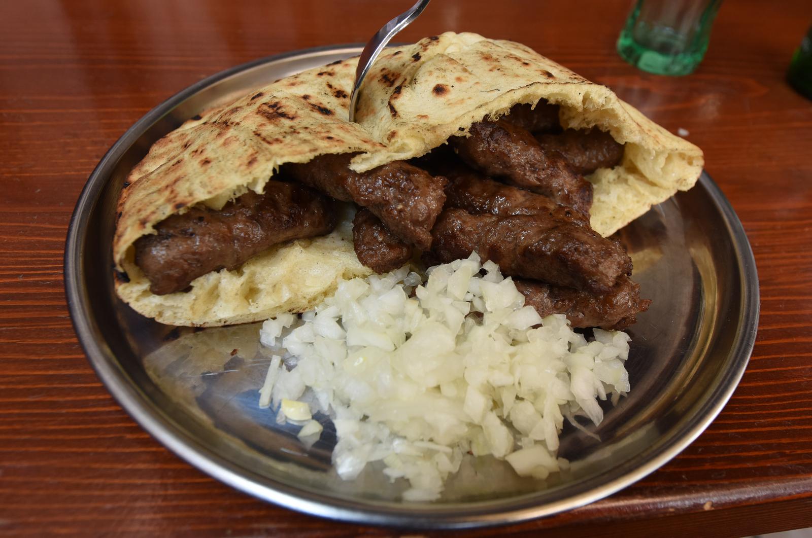 08.06.2015., Sarajevo - Sarajevski cevapi."nPhoto: Hrvoje Jelavic/PIXSELL