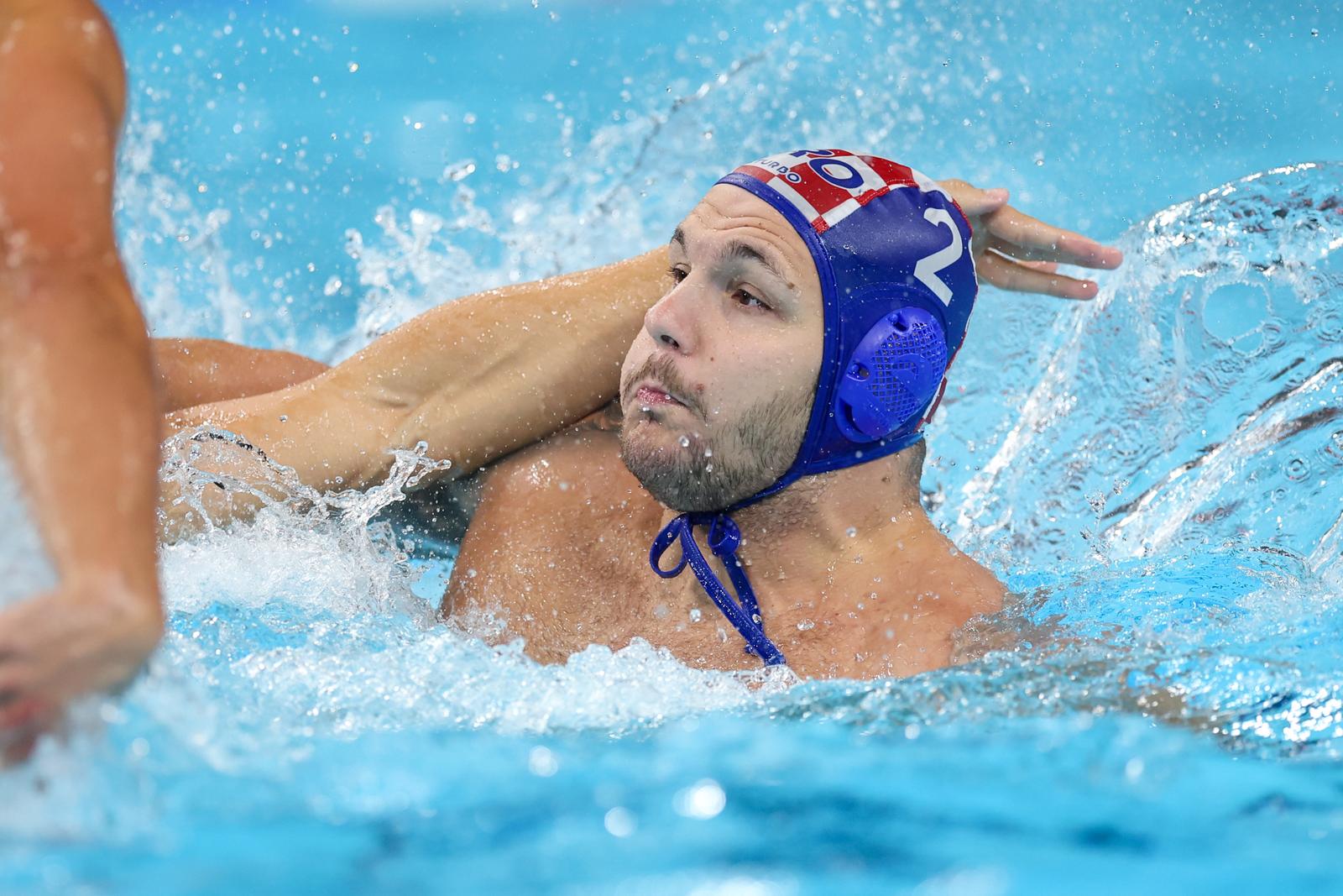 09.08.2024., Pariz, Francuska - XXXIII. Olimpijske igre Pariz 2024. Vaterpolo polufinalna utakmica, Madjarska - Hrvatska. Photo: Igor Kralj/PIXSELL